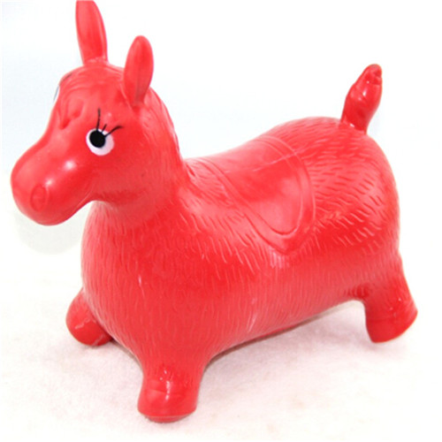 Animal Kids Space Hopper Inflatable Jumping Horse Ride-on Bouncy Hopper Toys Extra Thickness Toy For Kids Random Color