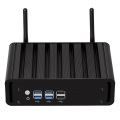 Mini PC 8*USB Windows 10/7/8 DDR3L RAM Wifi Minipc Fanless Intel Core i3 4005U/4010Y i5 4200U HDMI+VGA Mini Comput HTPC TV Box