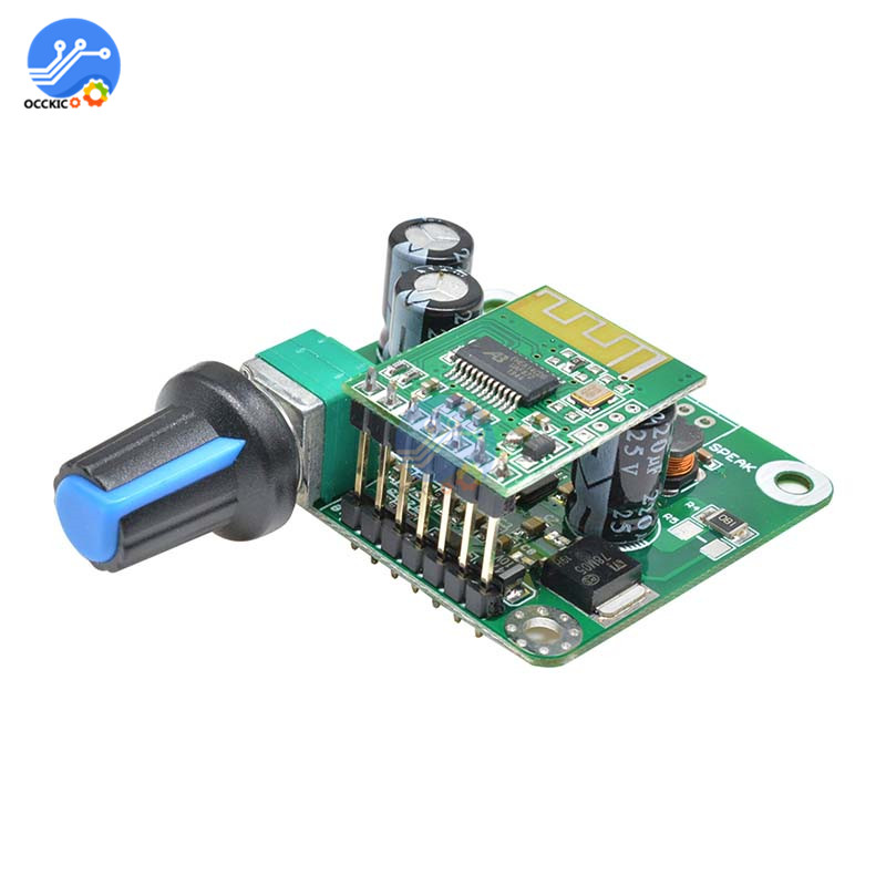 TPA3110 Bluetooth 4.2 Digital Amplifier Board 15w+15W 12V-24V Stereo Audio USB Speaker Volume Control Modulo Amplificador