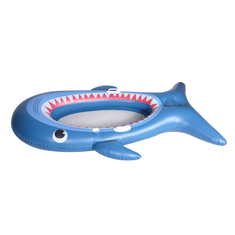 New Inflatable shark Swimming Adults PVC Pool Mattress