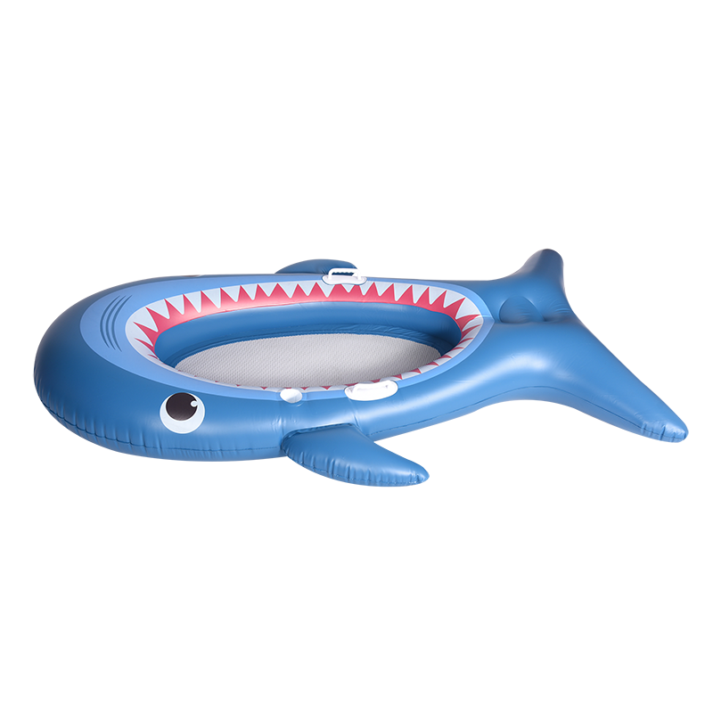  Custom new PVC Inflatable shark beach lake floats