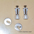 Toilet Cover Fittings Screws Toilet Lid Cover Connectors bolts accessories Toilet Seat Mounting Bathroom Hardware Bath Fixturers