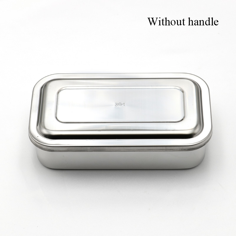 304 thick medical stainless steel disinfection tray square plate with hole cover medical equipment and surgical instruments
