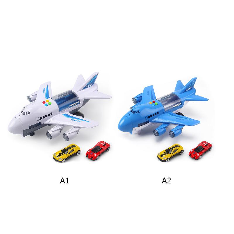 Music Story Inertia Baby Toy Airplane Simulation Passenger Aircraft Baby Music Flash Early Education Educational Toy Airplane