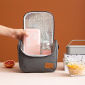 Functional Cooler Lunch Bags Portable Insulated Canvas Lunch Box Thermal Food Picnic Lunch Bags For Women Kids