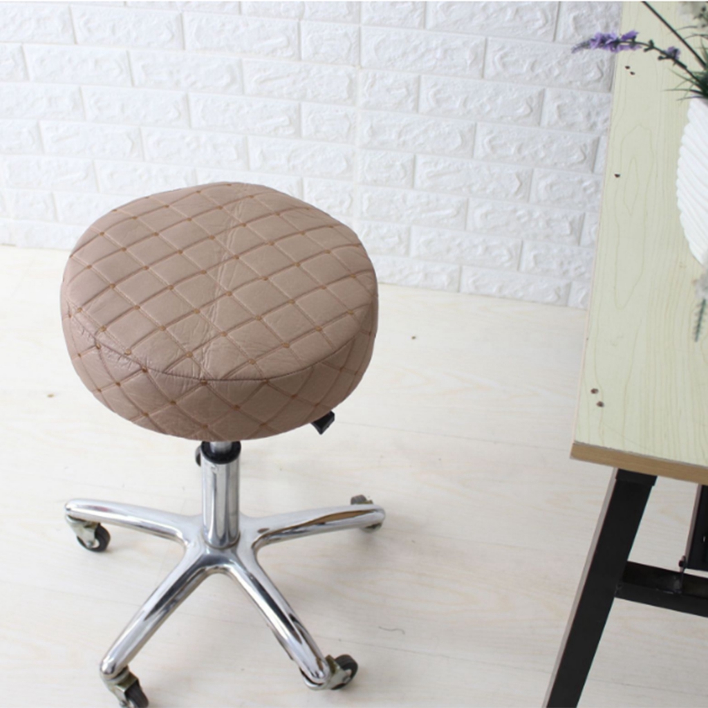 15-16inch 40cm Stretch Round Bar Stool Cover Chair Cushion Pad Sleeve Cover 6 Colors Available