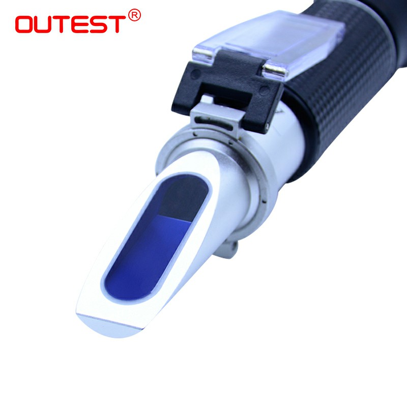 Beer Refractometer 0-32% Sugar Meter Wort Hydrometer Wine Tester Handheld Refractometer Malt 1.0~1.13,Sugar RZ129