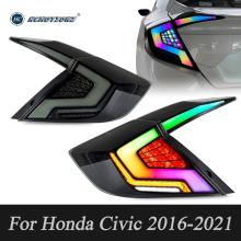 HCMOTIONZ RGB LED Taillights For Honda Civic 2016-2021