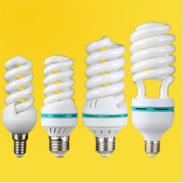 AC170-240V E27 B22 light 40W 15W spiral energy saving lamp Fluorescent light bulb bayonetyellow white tube