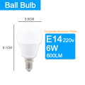 LED Bulb E14 6W