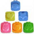 Boiled Egg Mold Cute Cartoon 3D Egg Ring Mould Bento Maker Cutter Decorating Egg Tool