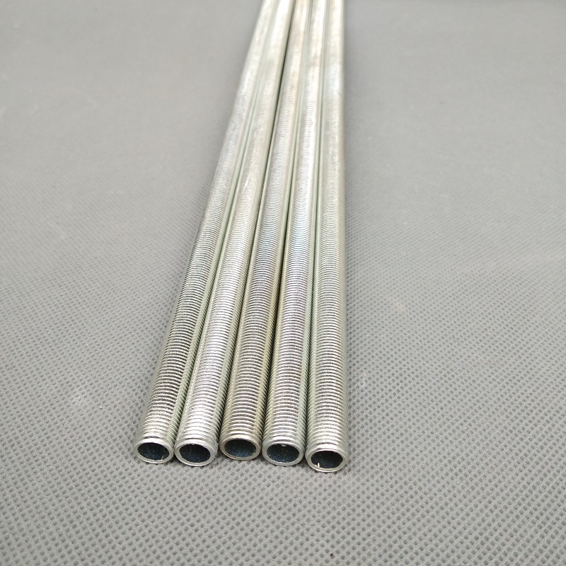 20 pieces/lot 15-300mm metric m10*1.0mm pitch threaded hollow tube tooth tube threaded rod hollow tube DIY Lighting Accessories