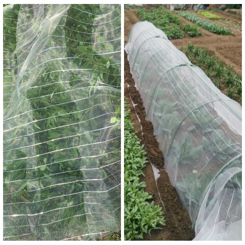 Width 1.35/1.8/3m Gardening Support Crops Vegetable Garden Fruit Tree Silver Wire Thread Insect Resistant Bird Proof Shed Net