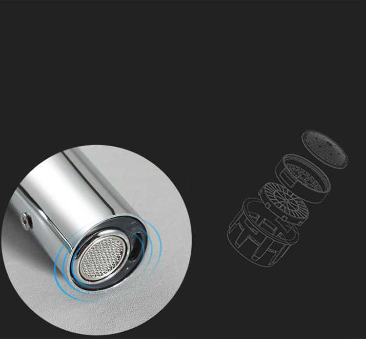 Automatic induction single cold water dragon embedded concealed installation faucet 5