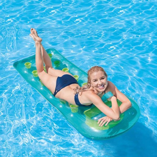 Water Beach Inflatable Double Mattress Pool Lounger Float for Sale, Offer Water Beach Inflatable Double Mattress Pool Lounger Float