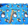 Totoro Umbrella Printed 100% Cotton Twill Cotton Fabric For Baby Kids Patchwork Quilting Fat Quarters DIY Sewing Handmade Tissus
