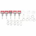 New 5 x Mini Momentary (On)Off(On) Toggle Switch Model Railway SPDT 12V,silver