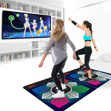 Hot Sale Dance Pads mats for PC TV Dance Gaming Yoga Mats Computer Dual-Purpose Dancing Mat Non-Slip Yoga Game Blanket fast ship