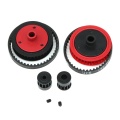 2020 New 3.2/5.0mm Belt Drive Transmission Gears System for 1/10 RC Car Crawler Axial SCX10 SCX10 II 90046 Upgrade DIY Parts