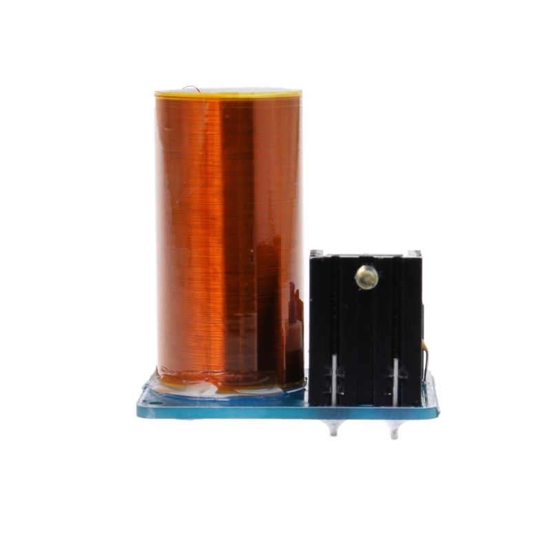 9-12V BD243 Mini Tesla Coil Kit Electronics DIY Parts Wireless Transmission DIY Board Set U1JE