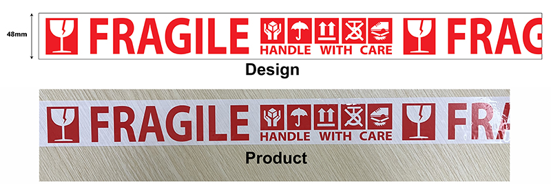 Fragile tape