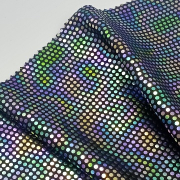 Iridescent Pattern Sequins Crush On DTY Jersey