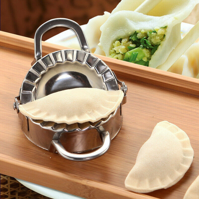 Stainless Steel DIY Dumplings Maker Tool Jiaozi Pierogi Mould Dumpling Tools Device Creative Dumpling Wrapper Kitchen Utensils T