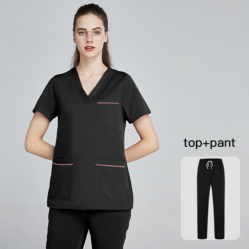 new High quality surgical uniform lab coat hospital nurse uniform beauty salon dentist clinic pharmacy pet veterinary uniform