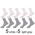 5 white 5 light gray