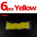 6pcs yellow