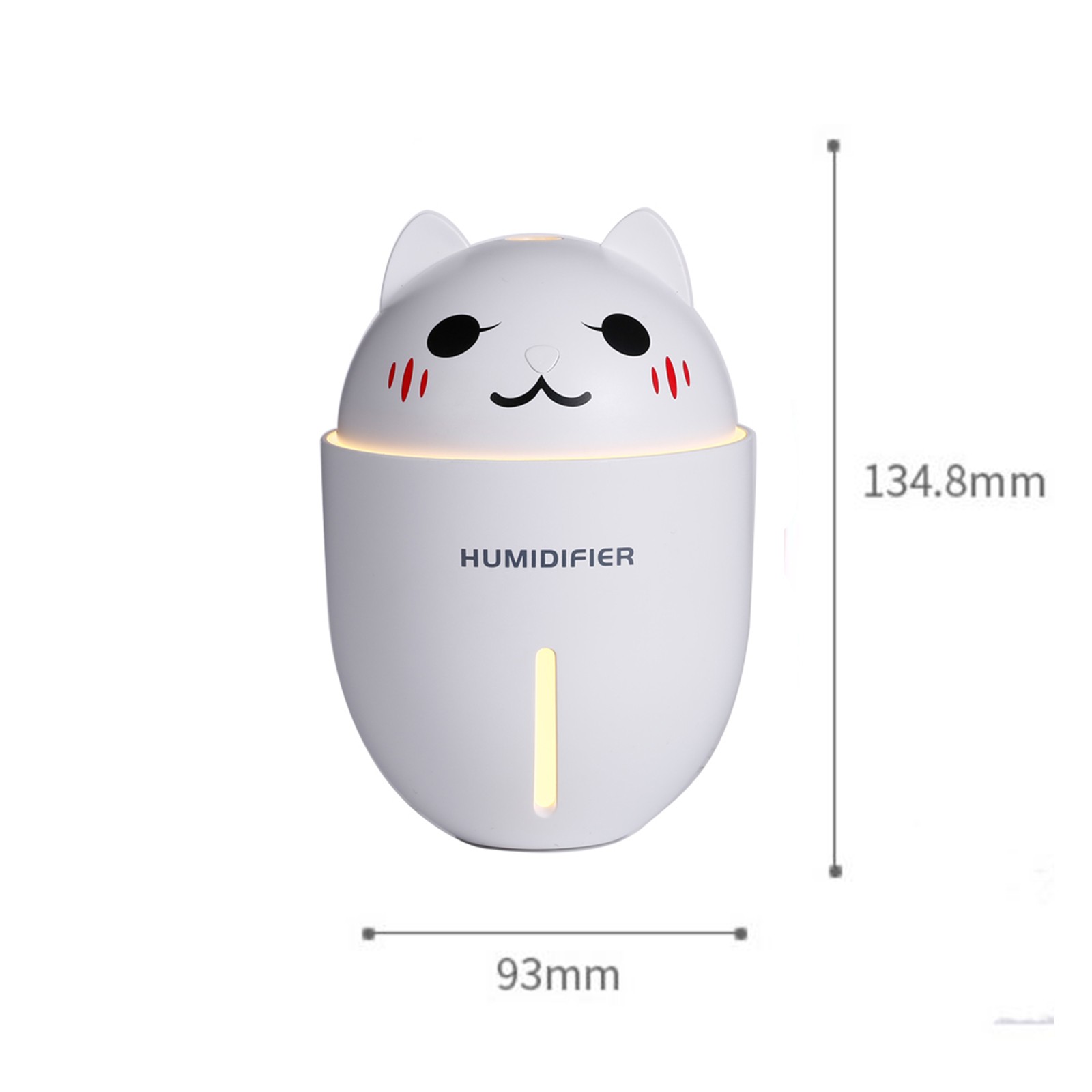 3 In 1 Air Purifier Usb Mini Air Humidifier Ultrasonic Aroma Essential Oil Diffuser 320ml Aromatherapy Humidifier Mist Maker