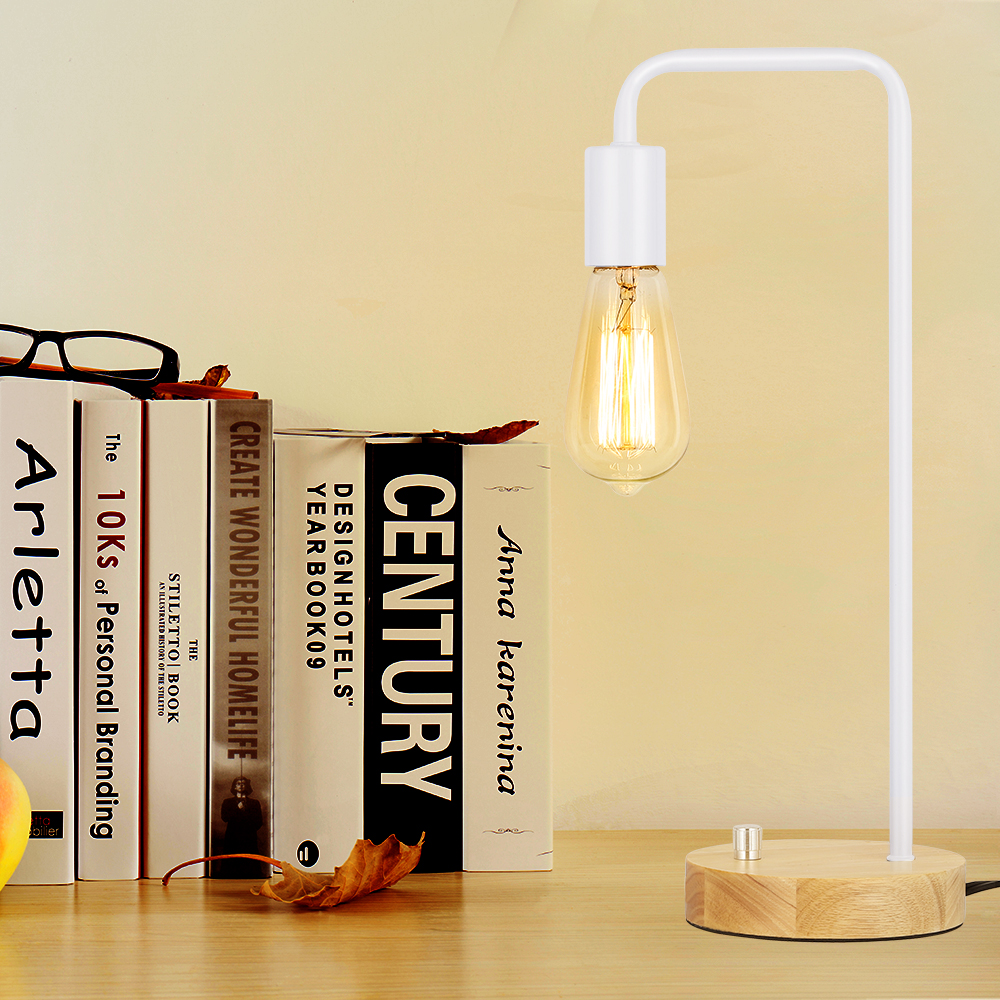 Industrial Desk Lamp for Dressers & Office