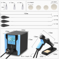 Handskit ZD-8915 LCD Digital Electric Desoldering Pump Temperatue controlled desoldering station BGA Desoldering Suction Vacuum