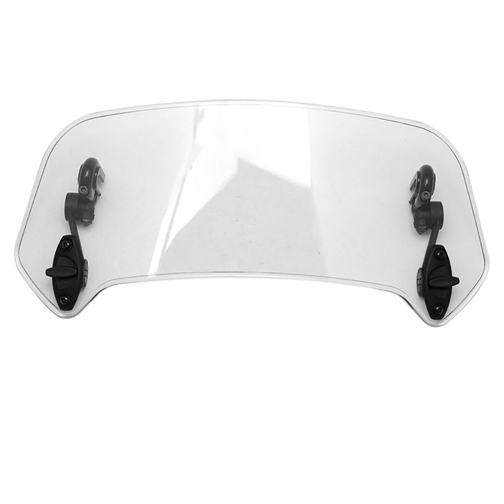 Motorcycle Universal windshield Clamp-On Variable Windscreen Spoiler Extension For R 1200GS F800GS For Tmax For BMW For Yamaha