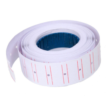 10 PCS Label Single Line Price Label Tag Mark for MX-5500 Price Labeller White 21mmX12mm Suitable for grocery