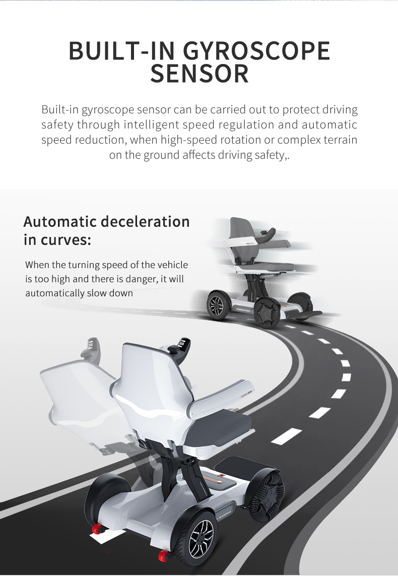 Foldable Power Wheelchair