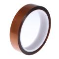 Polyimide Adhesive Tape 20mm x 30m Koptan Tape Tawny Household Hangings Adhesive Wall Glue Heat Resist Tape High Temperature