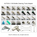 AUTOOL C100 Car Fuel Injector Cleaning Machine Cleaner Tester Universal Non Dismantle Tool Auto Engine Petrol Throttle Nozzle