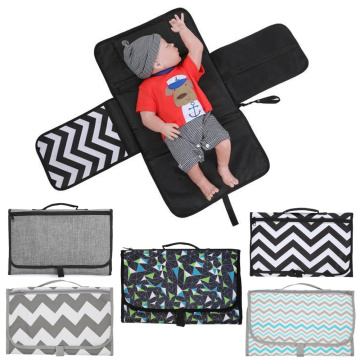 New 3 In 1 Waterproof Changing Pad Diaper Travel Multifunction Portable Baby Diaper Cover Mat Clean Hand Folding Diaper Bag