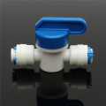 Equal Straight 1/4 " OD Hose Quick Connection Ball Valve RO Water Reveser Osmosis Aquarium System Fittings Water Filter Parts