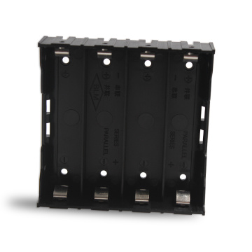 1PCS High Quality 4Slots 18650 Battery Plastic Battery Holder/Case Storage Box For 4*3.7V 18650 Lithium Battery With 8Pin