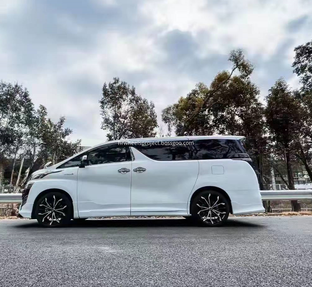 TOYOTA Alphard 18inch wheels Modellista style VELLFIRE rim 3