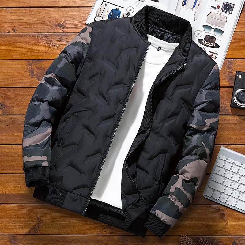 Mens Winter Jackets and Coats Outerwear Clothing 2020 Camouflage Bomber Jacket Men's Windbreaker Thick Warm Male Parkas Military