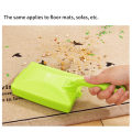 New Carpet Crumb Brush Collector Hand Held Table Sweeper Dirt Home Kitchen Cleaner Floor Sweeper Rollers Random Color