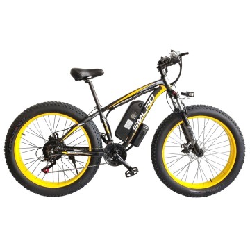Hydraulic Brake 1000W Motor 16AH Lithium Battery Electric Bicycle 26 inch Electric Fat Bike Free Shipping