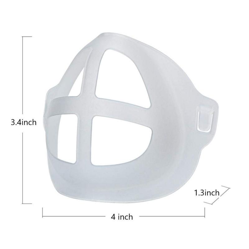 3D Mask Bracket Mask Holder Valves Inner Stand Holder Breathing Space Fixed Extended Comfortable Face Mask Storage Holders Racks