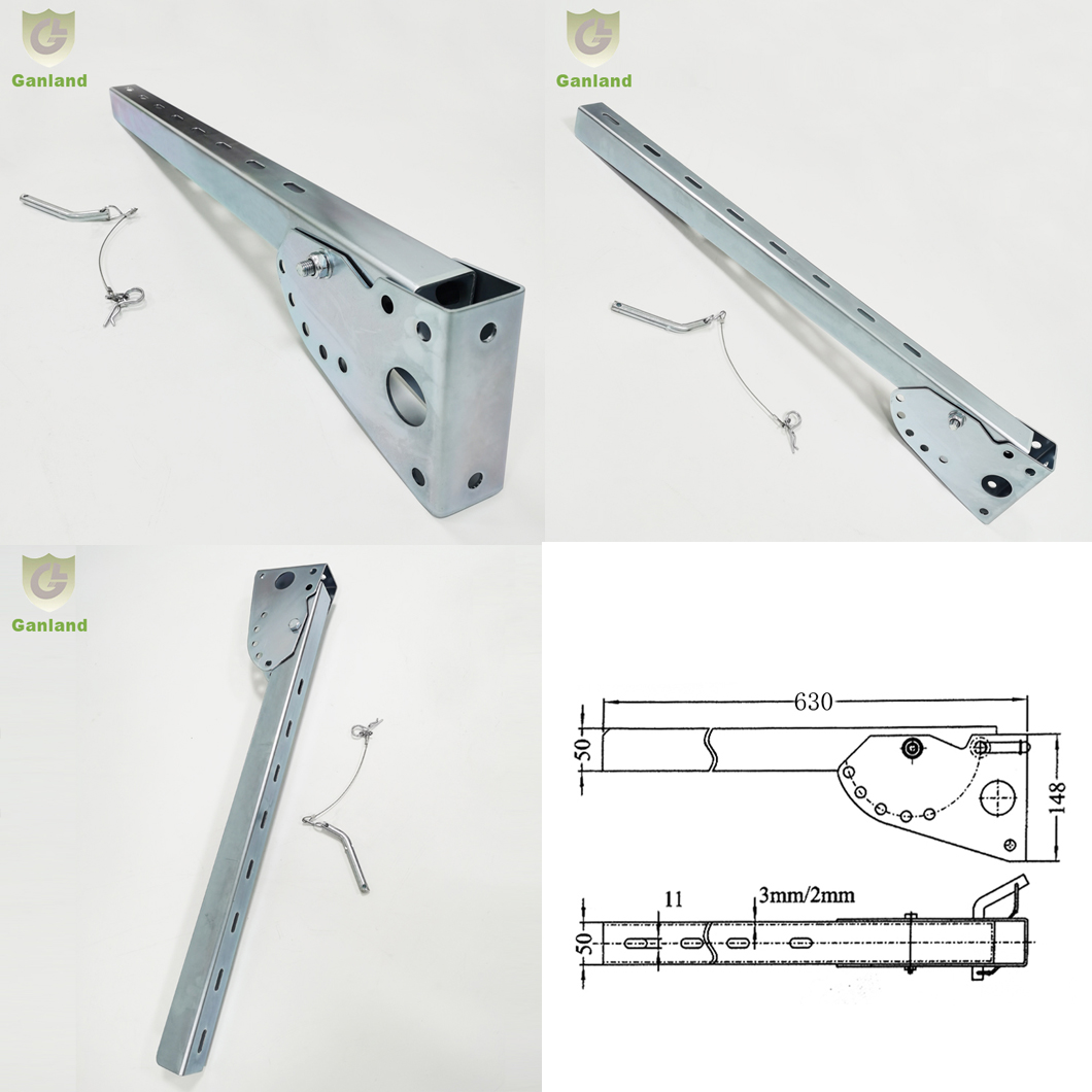 Hinge up Truck Side Guard Leg