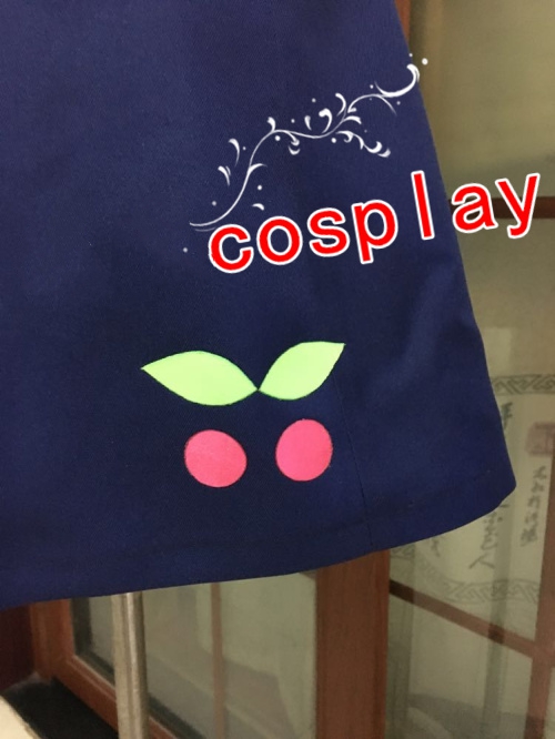 Anime Bakemonogatari Monstory Hachikuji Mayoi Cosplay Costume Halloween Praty Fancy Costume Custom Made Uniform