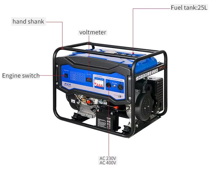 5kw Low Fuel Consumption generator set