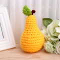 Baby Kids Children Cute Crochet Knit Fruit Pear Toy Photo Photography Props Gift